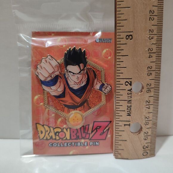 Dragon Ball Z Mystic Gohan Enamel Pin Official DBZ Collectible Anime Badge - Picture 2 of 2